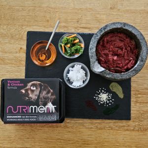 Nutriment raw dog food| complete raw dog food| chicken and venison raw dog food| luxury dog food| raw dog food kingston| raw dog food new malden| raw dog food surbiton| quality raw food| finest raw food| raw food with vegetables| 