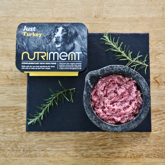 Nutriment Just Turkey Raw Dog Food | Single Source Protein | Turkey Raw Food | Raw Dog Food | Raw Diet | Kingston upon Thames 