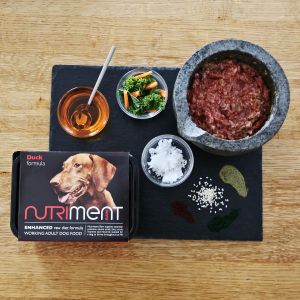 nutriment duck raw dog food| complete raw dog food| raw dog food with vegetables| raw dog food kingston| raw dog food new malden| raw dog food surbiton| best raw dog food| quality raw food| finest raw food kingston| raw dog food 500g| 