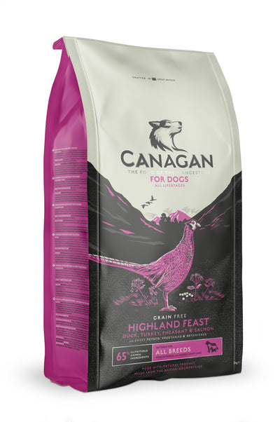 cangan dry dog food canagan highland feast kingston upon thames