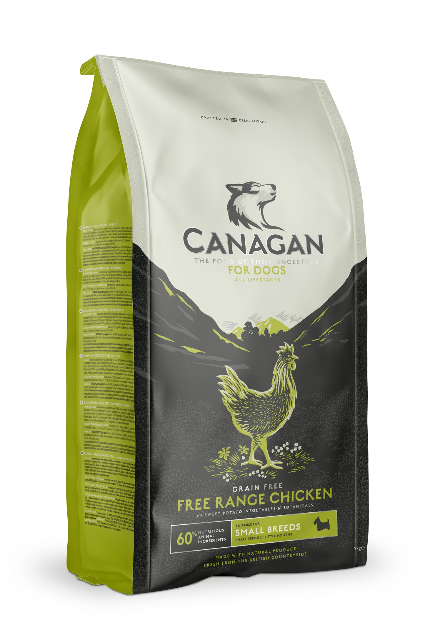 canagan free range chicken dog food small breed dry food kingston upon thames