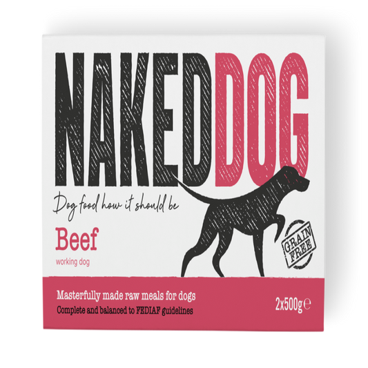 NakedDog Raw Dog Food - Beef Original