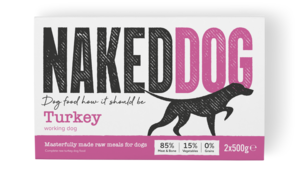 Raw Dog Food Naked Dog Turkey Natural Treats Meaty Bones Raw Food for Dogs Kingston upon Thames Raw dog food near me