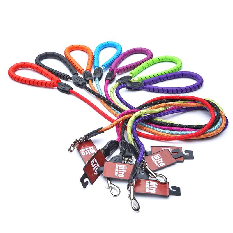 Miro & Makauri Rope Leads with Rubber Handles