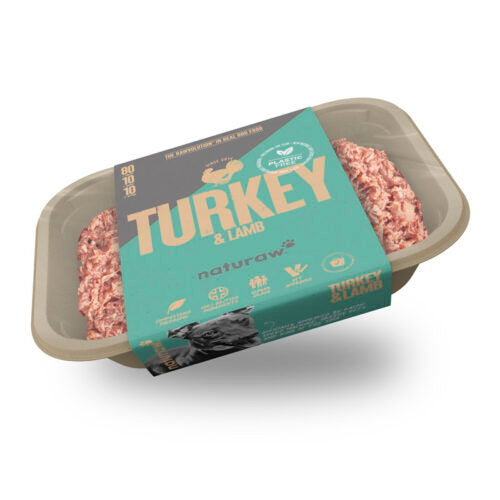 Naturaw Raw Dog Food Turkey & Lamb 500g