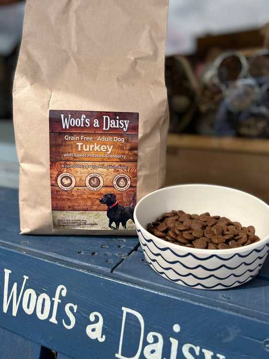 Woofs a Daisy Grain Free Turkey with Sweet Potato & Cranberry